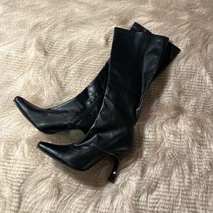 JLO Black High Heels